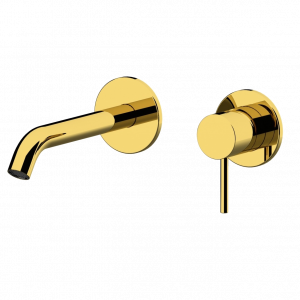 Wash basin faucets X STYLE X 15 | 188 | wall concealed | | gold gloss