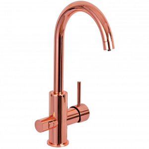 Sink faucet  lever with spray jet | Copper gloss