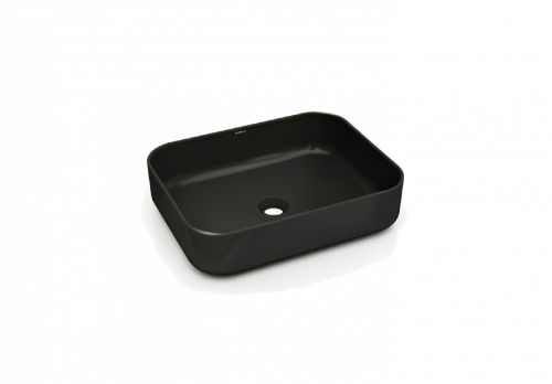 Vessel sink Dinan | 500 x 390 x 130 | black