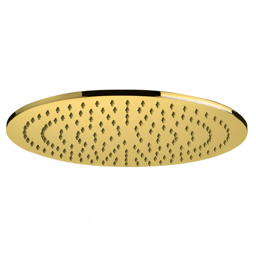 Showerhead Jazz | wall mounted | Ø 200 mm | circular | gold gloss