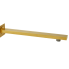 Shower arms 348 Q | 400 mm | gold mattte