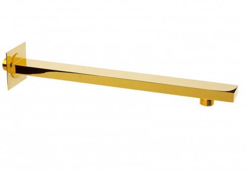 Shower arms 348 Q | 300 mm | gold gloss