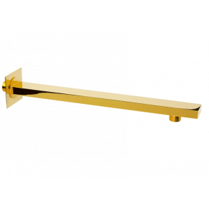 Shower arms 348 Q | 300 mm | gold gloss