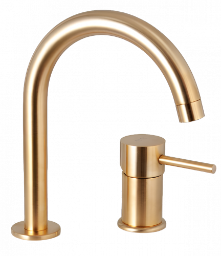 Wash basin faucets X STYLE | multiple-element | gold mattte