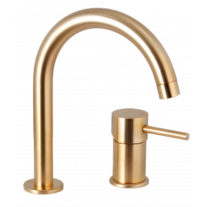 Wash basin faucets X STYLE | multiple-element | gold mattte