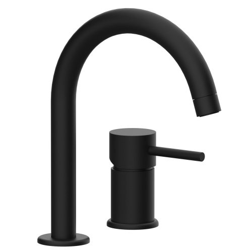 Wash basin faucets X STYLE | multiple-element | black mattte