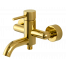 Shower and bath lever faucet X STYLE | gold gloss