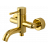 Shower and bath lever faucet X STYLE | gold gloss