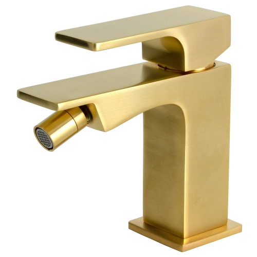 AU | Faucets for bidet Absolute no rod hole | Lever | gold mattte