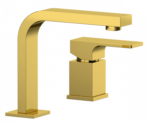 AU | Sink faucet Absolute single lever, dual element mixer | gold gloss