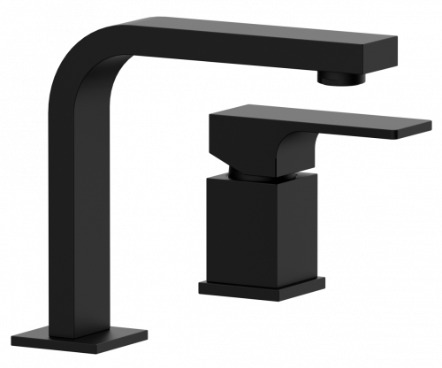 AU | Sink faucet Absolute single lever, dual element mixer | black mattte