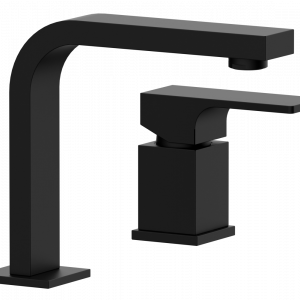 AU | Sink faucet Absolute single lever, dual element mixer | black mattte