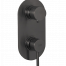 Podomietkový modul X STYLE | pákový dvoucestný | chróm čierny brúsený