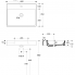 CENTO washbasin  60x45 cm