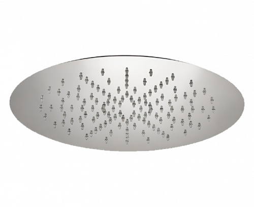 Built- round shower head - Ø 340 mm | pink gold brushed