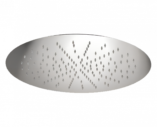 Built- round shower head - Ø 440 mm | gold gloss