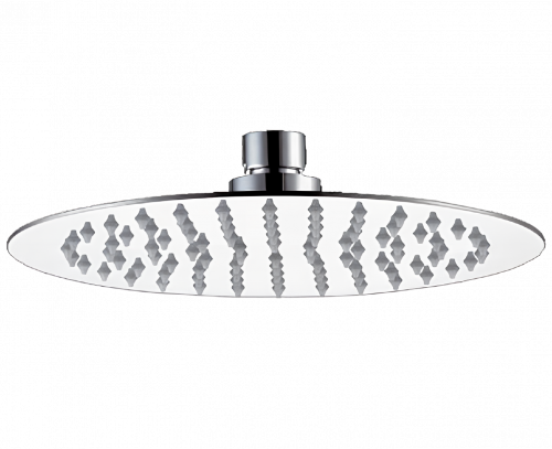 Showerhead SoffiSlim RD | wall mounted | Ø 300 mm | circular | white mattte