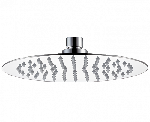 Showerhead SoffiSlim RD | wall mounted | Ø 400 mm | circular | white mattte