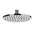 Showerhead Jazz | wall mounted | Ø 200 mm | circular | chrome black ground