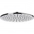 Showerhead Jazz | wall mounted | Ø 300 mm | circular | chrome black ground