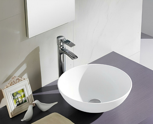 TOPCOUNTER WASHBASIN Sicilia | 400 x 400 x 150 | white