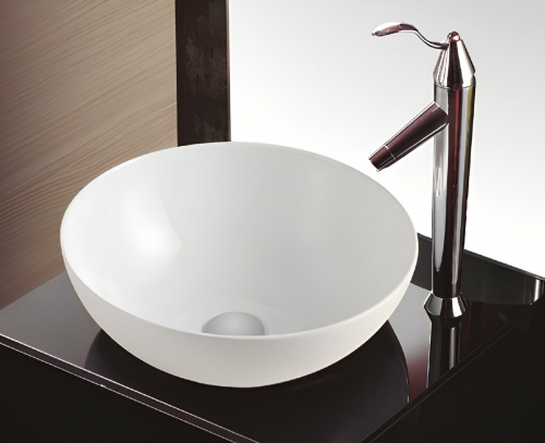 Vessel sink  LYS 400 x 400 x 150 | white mat