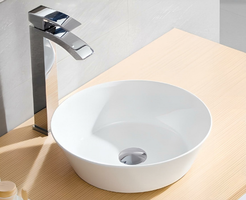 Vessel sink  VOLTA 35 | 350 x 350 x 120 | white