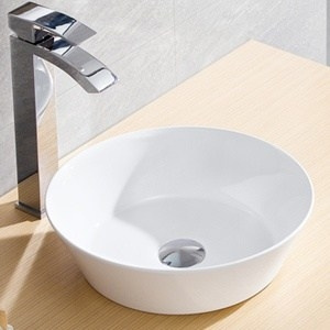 Vessel sink  VOLTA 35 | 350 x 350 x 120 | white