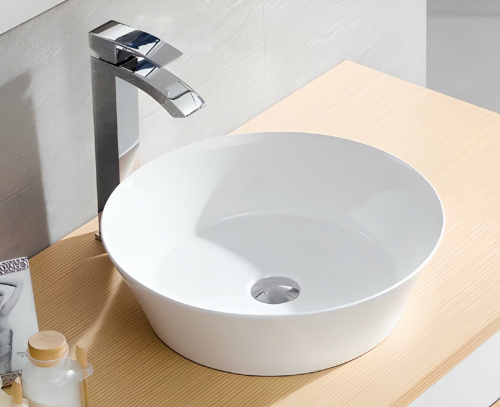 Vessel sink   VOLTA 42 | 420 x 420 x 125 | white