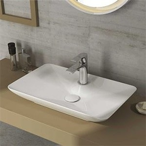 Vessel sink Brujas 395x644x97 | white