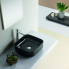 Vessel sink Dinan | 385 x 385 x 135 | black