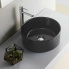 Vessel sink Dinan | 400 x 400 x 150 | black