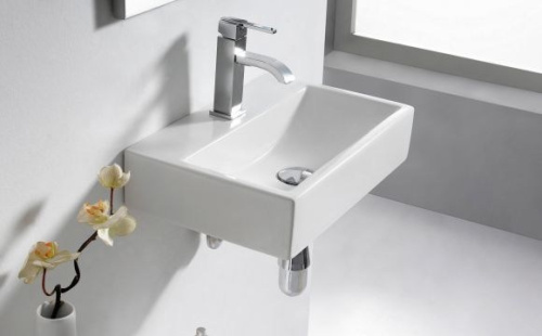 Vessel or wall-mounted sink París