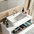 Sink faucet X STYLE upright lever mixer