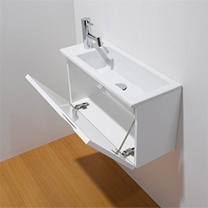 Cabinet with sink Alicante | 600 x 250 x 335 | white