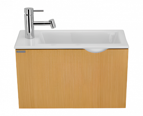 Cabinet with sink Alicante | 600 x 250 x 335 | Beech