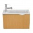 Cabinet with sink Alicante | 600 x 250 x 335 | Beech