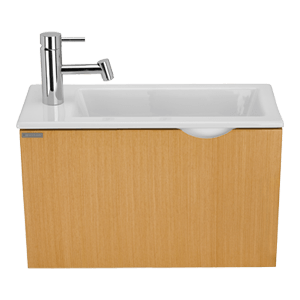 Cabinet with sink Alicante | 600 x 250 x 335 | Beech