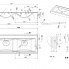 Dvojumývadlo NADJA 1200 x 500 x 100 | na dosku alebo závesné