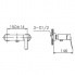 Shower faucet CAE 780 lever mixer