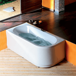 Vana VIVA | 1850 x 800 | bílá | levá | s konstrukcí