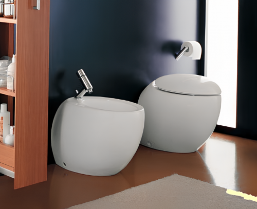 Bidet ILBAGNOALESSI ONE 390 x 585 x 415 | stojatý | biely LCC