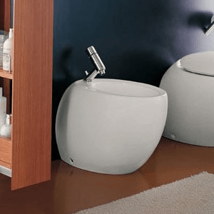 Bidet ILBAGNOALESSI ONE 390 x 585 x 415 | stojatý | biely LCC