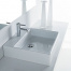 Sink BOX 505 x 480 x 125 | wall-hung or counter | white