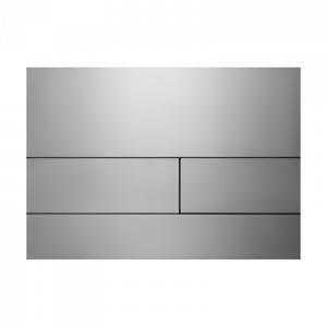 WC push plate module SquareSquare II brushed steel