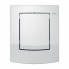 Urinal operating control Ambi in white