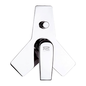 Concealed module ATMOS lever, two-way, Y | chrome gloss