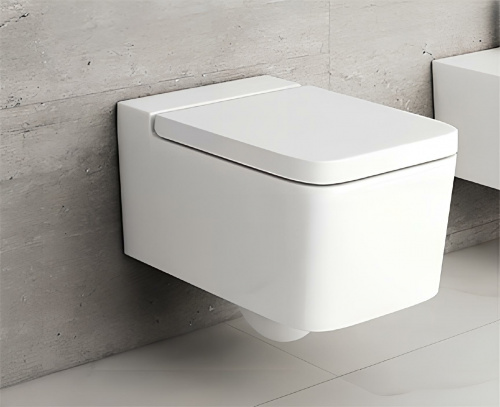 WC Inspira Square | Rimless | wall-hung | white