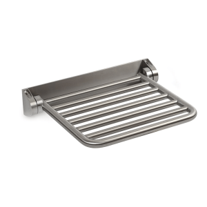 Stainless steel shower seat III | 389 x 470 x 90