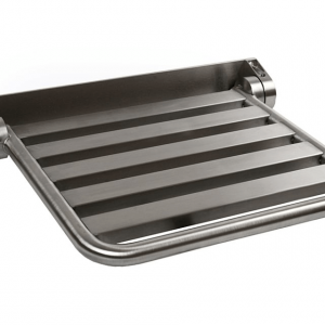 Stainless steel shower seat VII | 389 x 470 x 90